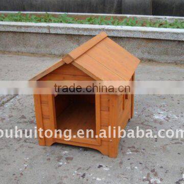 wooden dog kennel