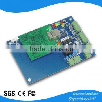 TCP IP WEB Based Single Door Access Controller Board for 1 door and 2 readers