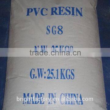 The factory price of pvc resin sg1-sg8 sell like hot cakes