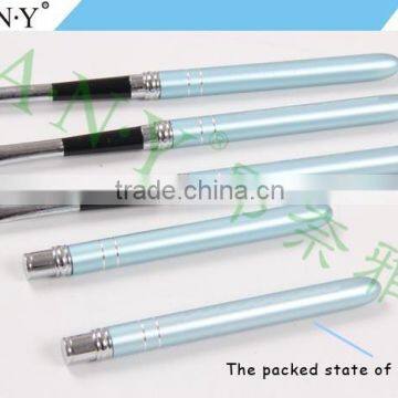 ANY Cheap Nail Art Beauty Care Artist Design Metal Handle Flat UV Gel Nail Brushes Nail Art