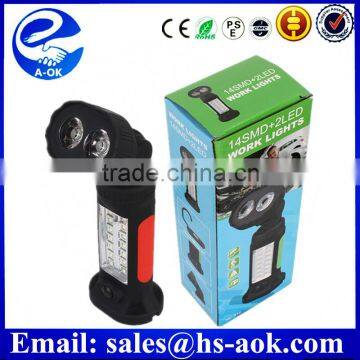 A-OK 360 degree rotation Strong magnetic base Multi-function LED car light working lighting