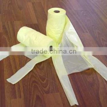 Plastic T-shirt Shopping Bags on Roll garbage bags on roll