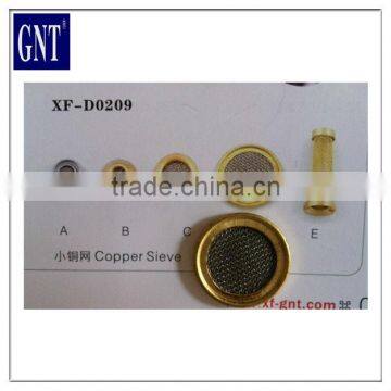 GNT brand 25*3 copper sieve for excavator parts