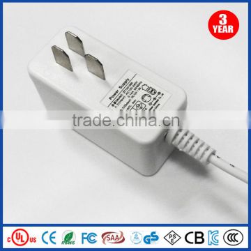 Power adapter 12v 1a din rail power supply with PSE certificate