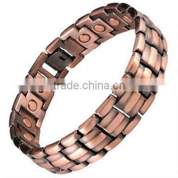 T1689 Bio Magnetic Heavy Copper Bracelets in Stainless Steel