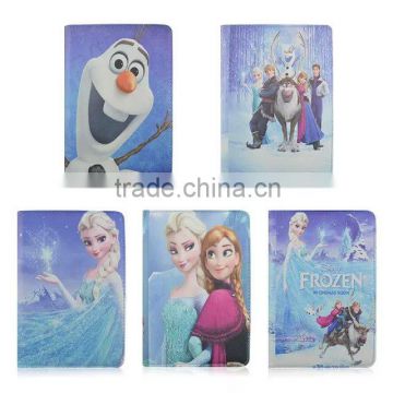 New Arrivaled 3D carton Frozen for ipad 3 Case, Rotating Leather Flip Case For Ipad 3