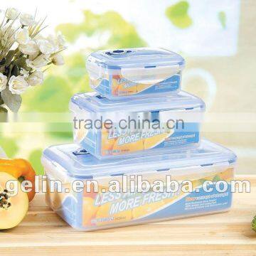 3pcs airtight food storage container set