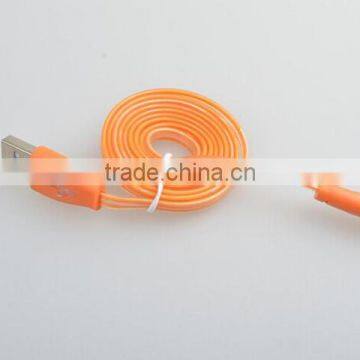 1 Meter Long Fast Charging Flat Usb Cable photo-4