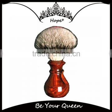 High quality single piece Badger shaving brush