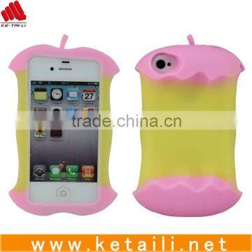 For Apple iPhone 4 Rubber SILICONE Soft Gel Skin Case Phone Cover