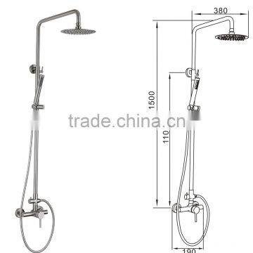 SUZAN(1104) Green environmental protection sus304 stainless steel big rain-shower&mixer(1104)