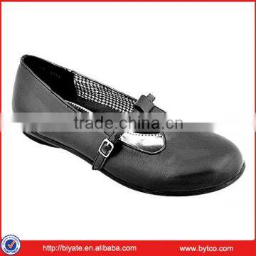 New Design Black School Shoes For Girls