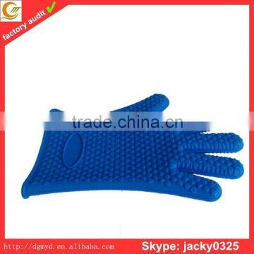 2015 dongguan factory wholesale silicone oven glove