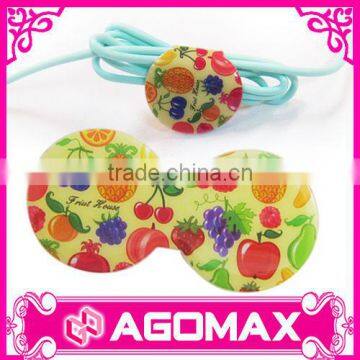 Personalized functional promotional pvc earbud cord organizer