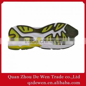 35# To 46# Well Design High Quality Sports Shoes TPR EVA Rubber Sole For Men And Women MOQ 1200 Pairs