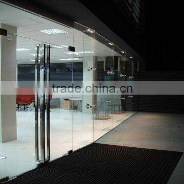 Office Clear Glass Partition YG-P009