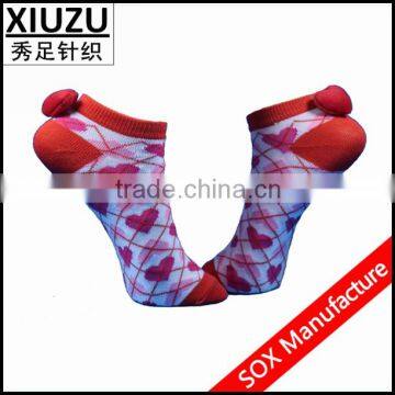 Lady Polyester Novelty 3D Socks