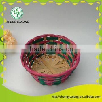 Kitchen egg bamboo woven storage basket