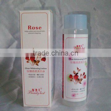 OEM rose whitening & refreshing skin toner