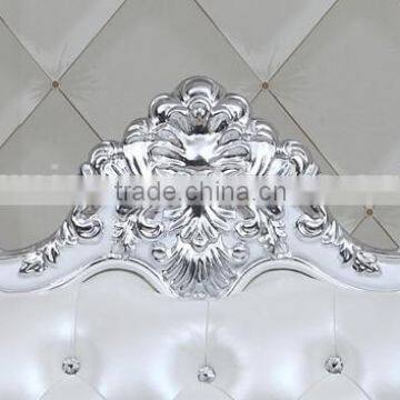 Factory Wholesale Living Room Furniture Sofa, White Leather Sofa, Luxury Sofas photo-4