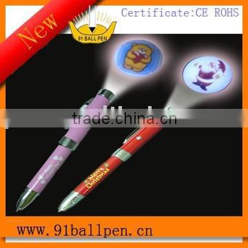 cartoon projection ball pen