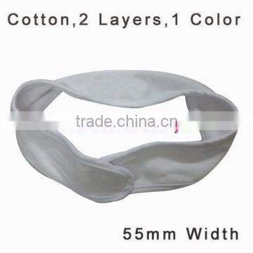 Cotton Headband With Hook and Loop