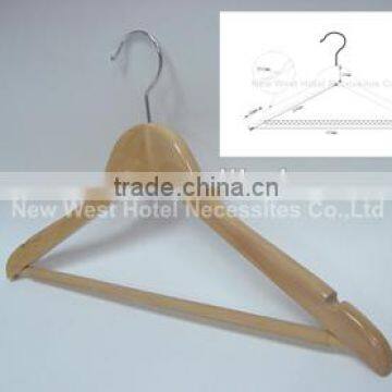 hotel wooden hanger