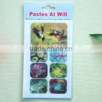 newest design custom 3D Hologram sticker