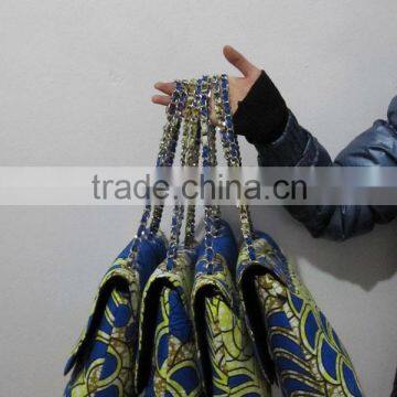 Made in China Products African Wax Print Fabric Handbags for Women photo-6
