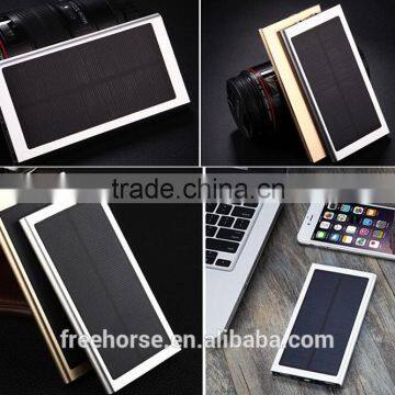 OEM factory China high quality dual USB 10000mah solar mobile phone charger solar charger for mobile phone