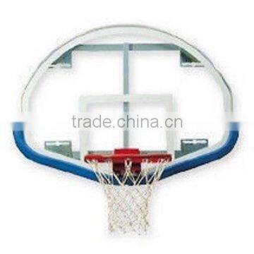 Bison Fan-Shaped Basketball Polycarbonate Backboard Board Only 39" x 54"