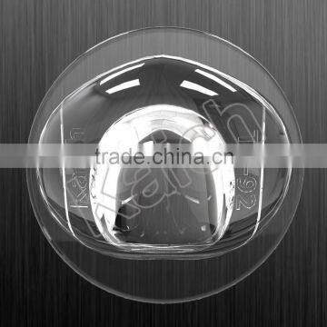 High Transmittance Glass Material 92mm 150 Degree Led Optical Lens Used for Cob Led Stree Light