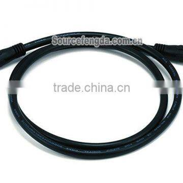 high quality professional Audio Video RCA to RCA male Gold plated connector