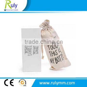 Good price plastic drinking bottle My Bottle logo with cloth bags and gift box