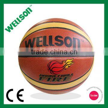 Heat laminated training basketball