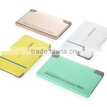 Top quality safety Li-polymer battery external power bank for smartphone