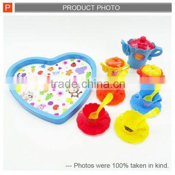 Bright Color Plastic Kitchen Toys Tea Set photo-5