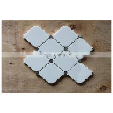 Carrara White Mosaic Tile Pictures Prices photo-3