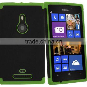 Heavy Duty Armour Triple Defender Tough Shockproof Case Cover For Nokia Lumia 925 With Screen Guard