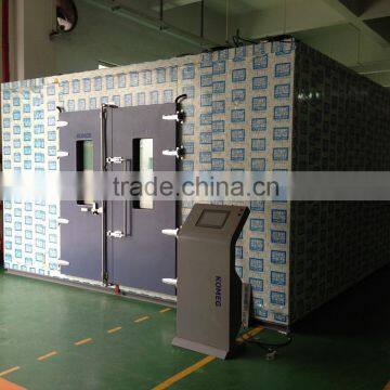 Air cooled Solid Construction high quality walk in environmental chamber