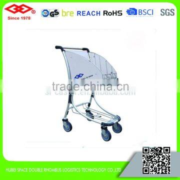 High quality collapsible foldable wheeled small luggage cart