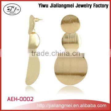 Hot Sales Latest Jewellery Gold Stud Earrings for Women