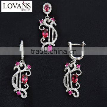 Wedding Accessory 925 Sterling Silver Jewelry Set Ebay Europe All Product TZ-0216