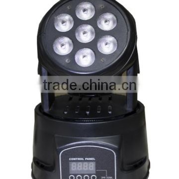 7 x10w RGBW 4in1 led Moving head Lights