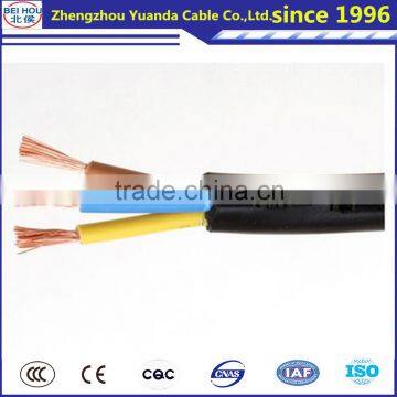 RVVP pvc insulated pvc jacket shielded single conductor cable 2.5mm2