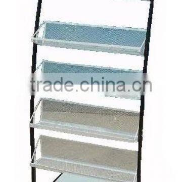 free standing metal single book display stand HSX-1464