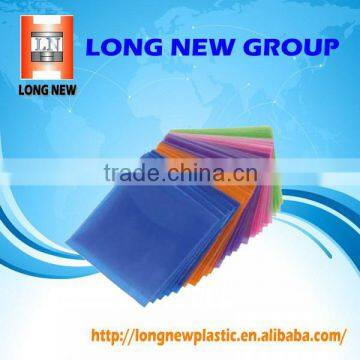 Document folder plastic protective sleeve