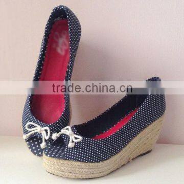 Women wedge shoes women sandal shoes rope soled shoes espadrille