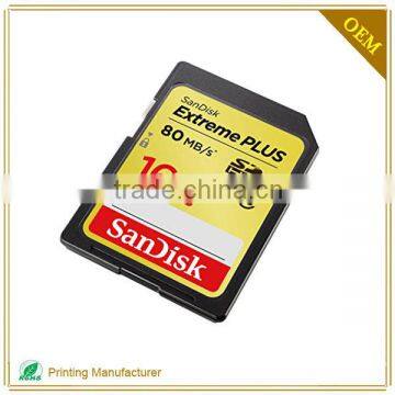 Professional Custom High Quality Sticker Label For Memory Card