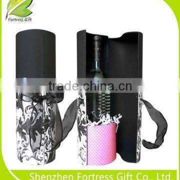 New design luxury paper wine packaging tube